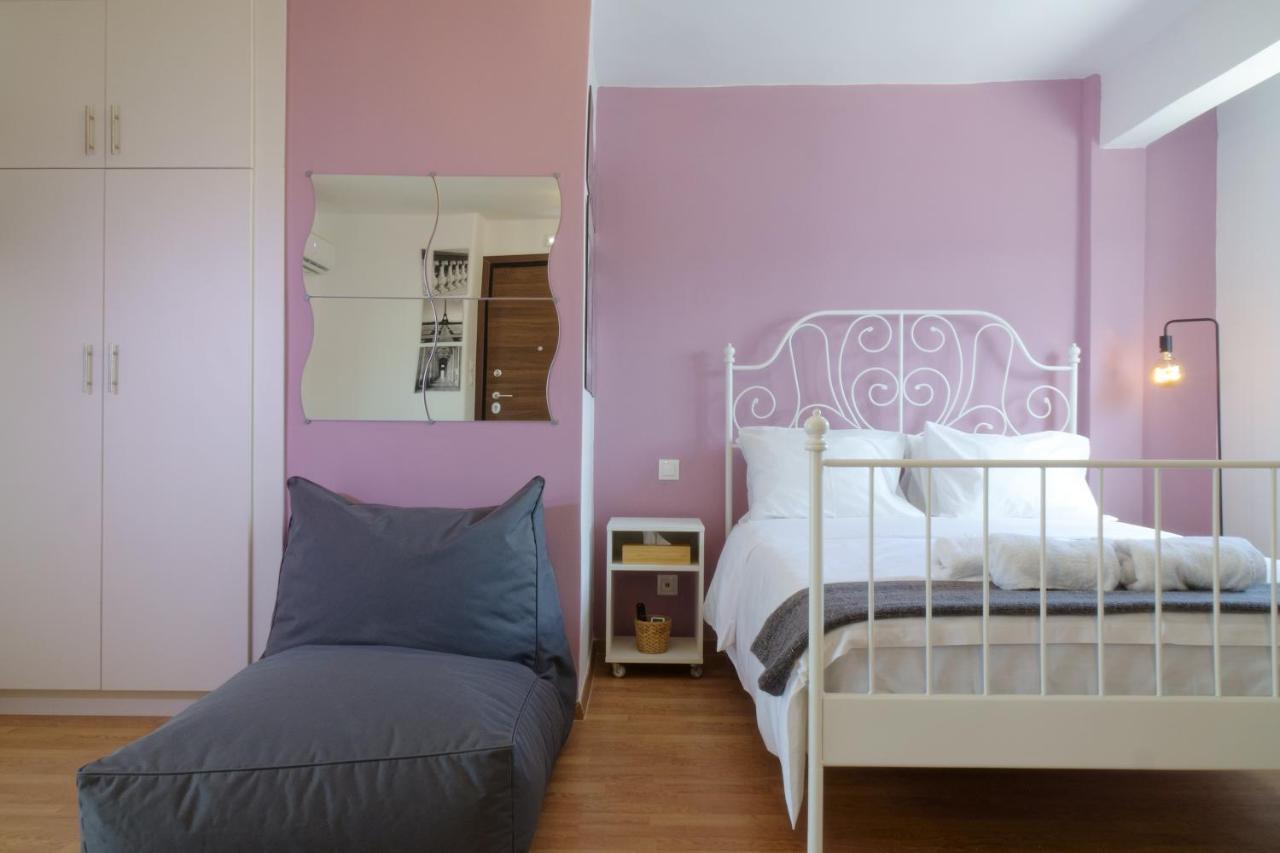 Cozy Studio In Koukaki Athens By Zain Eksteriør billede